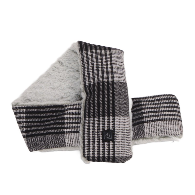 Heating Scarf Washable Adjustable Gears Soft Warm USB Electric Heated