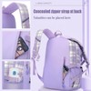 Cute Girls Backpack, Rabbit Bag 16.5 Inch Elementary Bag with