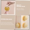 Ipetboom Makeup Sponge Holder Case 4pcs Wall Mount Rack Makeup