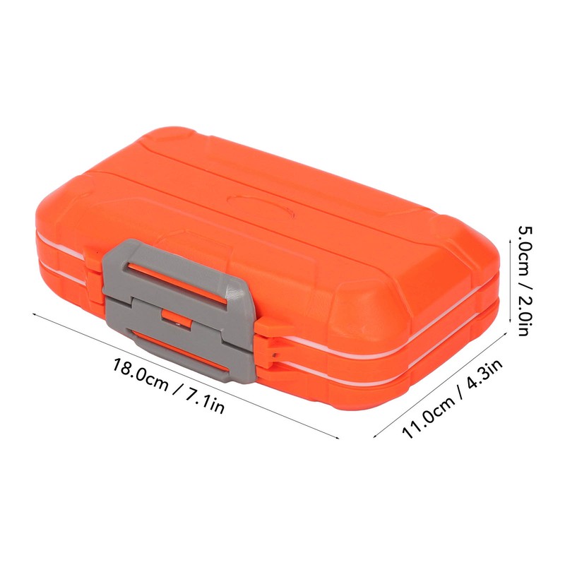 Thickened Multi Functional Fishing Tackle Box Double Opening 4 Sided