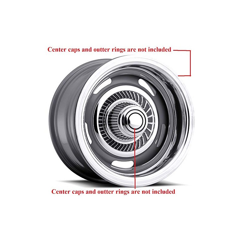 Vision Rally 55 Silver Wheel (15x8"/5x4.75")