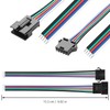 GINTOOYUN 10 Pairs JST SM 5-Pin Cable 22AWG 5-Pin SM