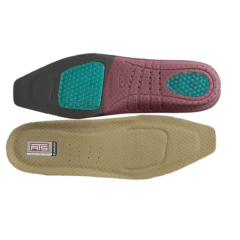 ARIAT Men's ATS Square Toe Footbeds, Multi, 9