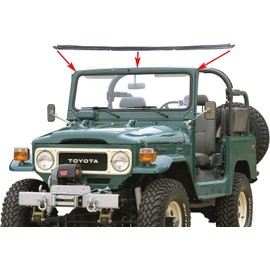 Weather Stripping - Land Cruiser FJ40 - Windshield Frame to Hard Top 1966 to 1984