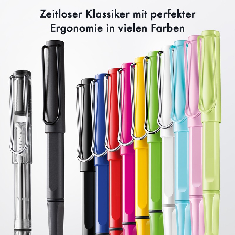 Lamy Lamy safari blue Tintenroller – zeitlos klassicher Stift mit