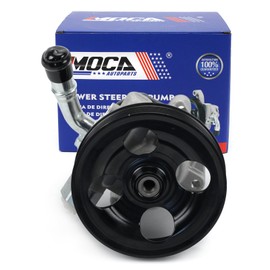 MOCA Power Steering Pump w/Pulley Compatible with 12-17 for Jeep Wrangler Rubicon 3.6L & 2018 for Jeep Wrangler JK Rubicon 3.6L & 2018 for Jeep Wrangler JK Unlimited Sport 3.6L