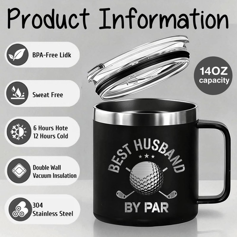 Fun Golf Gifts for Husband from Wife, Funny Birthday Gift