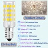 GFLSD E14 LED Bulbs Dimmable,4W 120V 350LM T4 40W Halogen