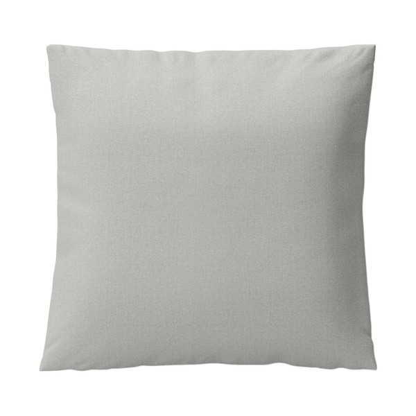 MUJI 44616901 Heathered Light Gray Cotton Canvas Cover for Unit Sofa Feather Cushion