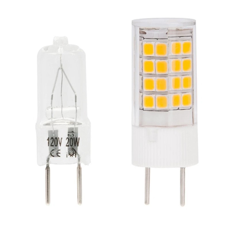 CBconcept 10-Pack, 120 Volt LED GY6.35, 330 Lumens, 3.5 Watt