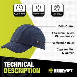 SAFETY BASEBALL CAP ROYAL BLUE