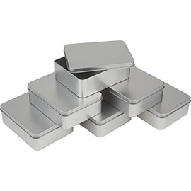 VBS Square Metal Tin - Pack of 6