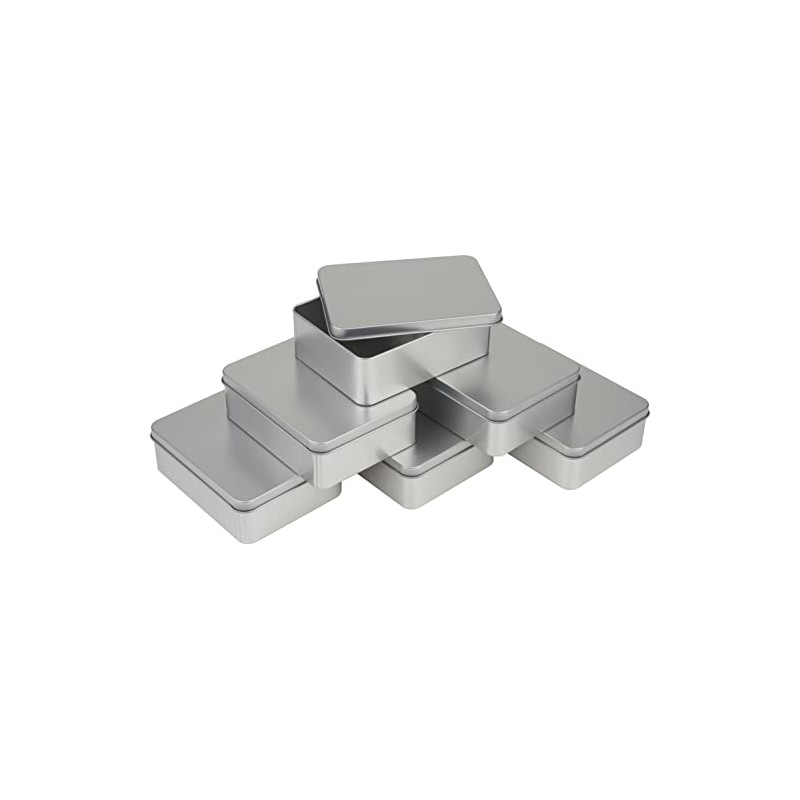 VBS Square Metal Tin - Pack of 6