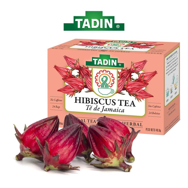 Tadin Herb & Tea Co. Hibiscus Herbal Tea. Caffeine Free.