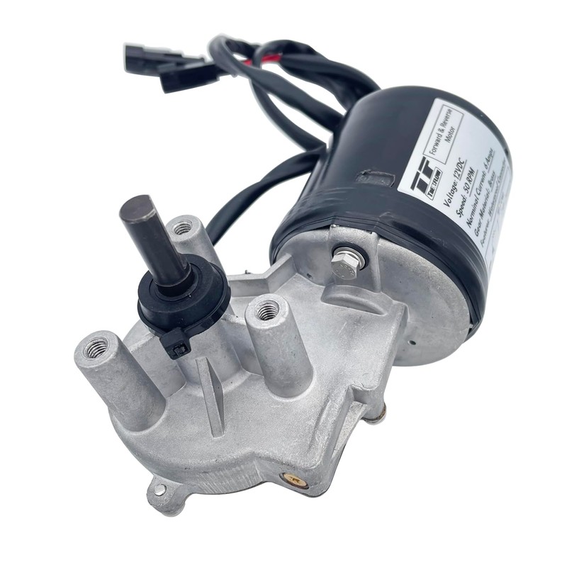 3/8" D Shaft 12V DC Reversible Electric Gear Motor 50