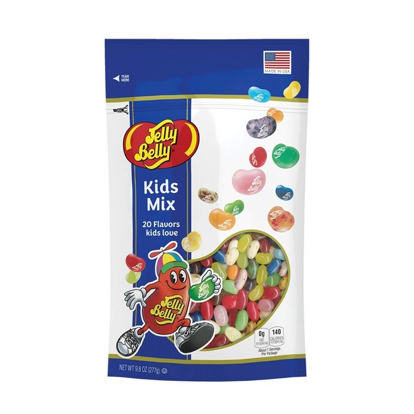 Jelly Belly Kids Mix Jelly Beans, 20 Kid-Friendly Flavors, 9.8-oz