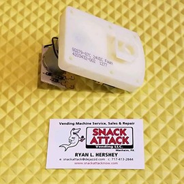 FSI Fawn, USI, Wittern Vend Motor (Fawn #4203432-002) for The Snack Vending Machine - "V" Mount with 3 Wire Connections on Motor Board.