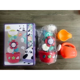 Badewannenspielzeug, Wasserspielzeug Kinder Sonnenblumenform Badespielzeug für Kinder ab 1 2 3 Jahre