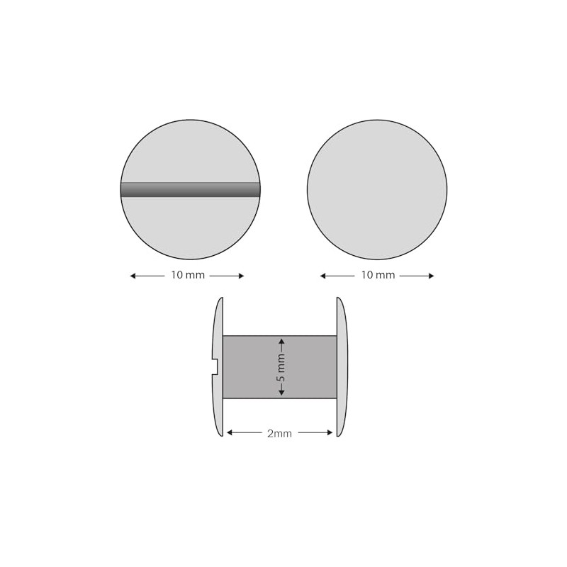 KLEBASTO Book Screws | Book Binding Screws for Books, Menus,