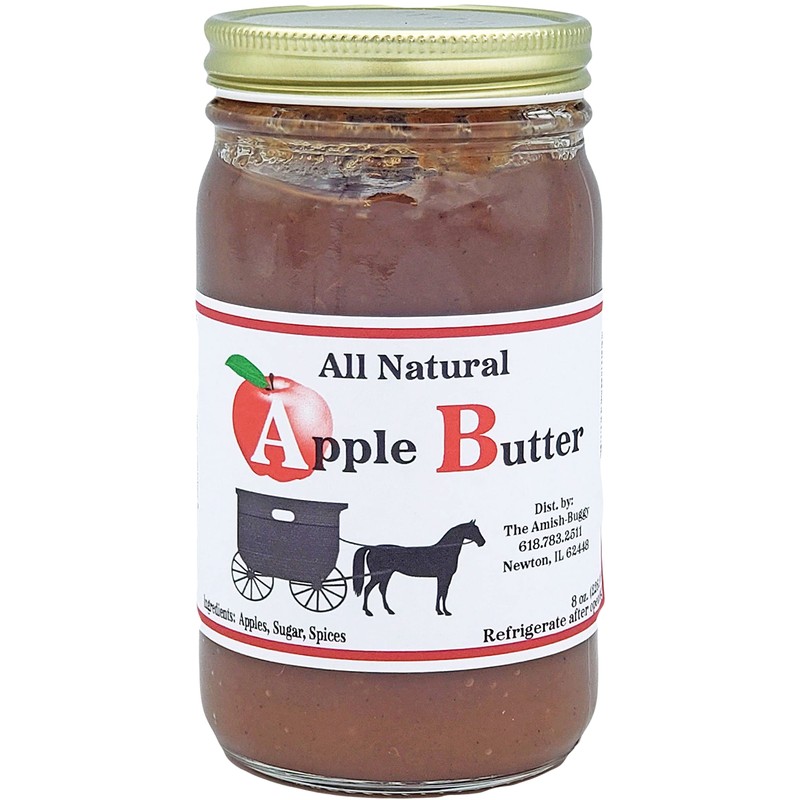 All Natural Fruit Butters 8 oz. (Apple (3 Jars))