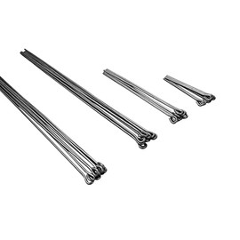 HEXIM Eyelet Wire & Quick Hanger for CD 60/27 - Drywall Rigips Ceiling Hanging Eyelet Wires 4 mm (50 Pieces Suspension Wire 1000 mm) 100 cm Ceiling Suspension