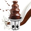 Chocolate Fountain Machine Electric Chocolate Fondue Fountain Machine 4 Tier