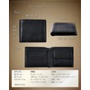Eredita WL19 Men's Bifold Wallet, Made in Japan, Italian Leather,