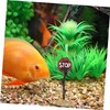 Sosoport 2 Pcs Aquarium Decoration Fish Tank Ornaments Landscaping Decor