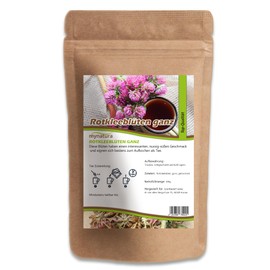 Mynatura Red Clover Blossoms Whole and Dried | Tea Blossoms | Cooking Tea | Red Clover | Clover Blossoms | Vegan | Blossoms | in Bag 100 g