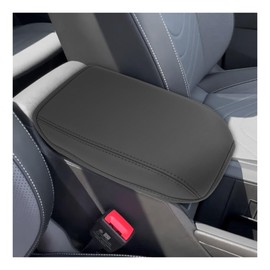 SXCY for 2025 2026 VW Tiguan Armrest Cover for 2025 2026 Volkswagen Tiguan Accessories 2025 2026 Tiguan Center Console Cover 2025 2026 Tiguan Middle Console Cover (Thin Cover with Black Line)