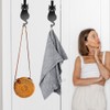 Evelots Over The Door Cat Hooks - 2 Pack -