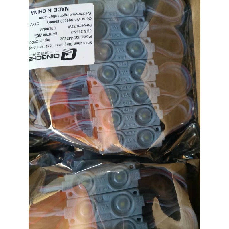 Q QINGCHEN LED Modules Light 12V DC 0.72W 6500K White