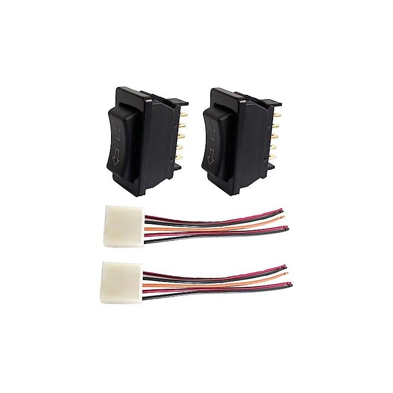 2 X 5 Pin Universal Car Power Window Switch UP/Down