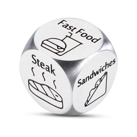 Food Decision Dice Games, Stocking Stuffers for Women Men Adults, Couple Gifts for Christmas, White Elephant Gifts for Adults, Date Night Ideas, Gifts for Boyfriend Girlfriend, Valentines Day Gifts