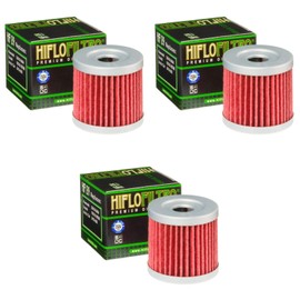 3x oil filter Suzuki LT-Z 400 Quadsport 03-15 Hiflo HF139