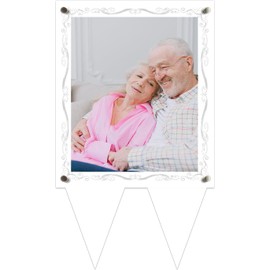 5X7 Waterproof Picture Frame for Grave, Acrylic Outdoor Picture Frame, 1pcs