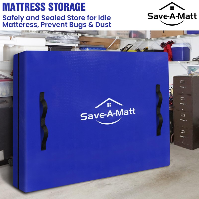 SaveAMatt Mattress Bags for Moving - Extra Thick & Durable