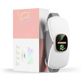 latumab Latumab Heating Pads, Portable Cordless Heating Pad, Heating Pad with 3 Heat Levels, Back or Belly Heating Pad, Ideal Gifts for Women, Girls, White