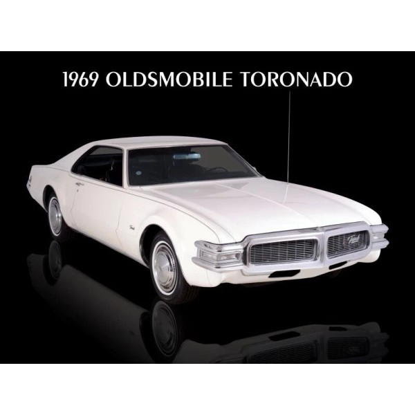 1969 Oldsmobile Toronado Metal Sign: 12 x 16" Free Shipping