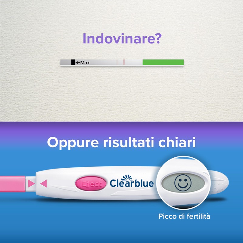 Test di ovulazione Digitale e Test di gravidanza Clearblue -