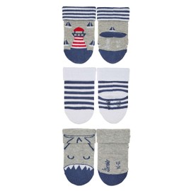Sterntaler Baby Boys Socks, Light grey Mel.