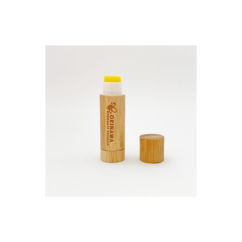 Okinawa Child-Raising Goods, Okinawa Mitsubo Lip Balm, Bamboo