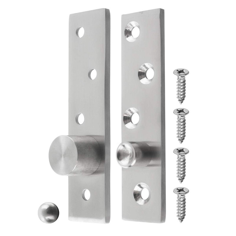 4 Inch Length Offset-Axes Rotating Hinge 360 Degree Door Pivot