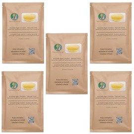 Nutrient AGAR Complex - Natural Coloring - Ready to use - Fantastic Fungi® Premium Nutrient agar Complex Mix - Convenience Pack - just add Water. Perfect for Mushroom Growing and Mycology (5 Pack)