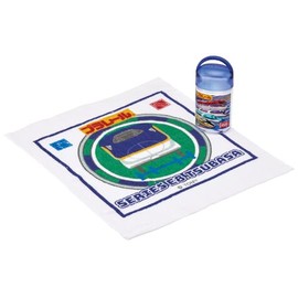 Skater OA5AG Anti-bacterial Hot Towel Set with Case, 12.6 x 12.0 inches (32 x 30.5 cm), Plarail, 25 Boys, Made in Japan