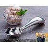 Cuchara para helado de acero inoxidable de Midnight Scoop, cuchara
