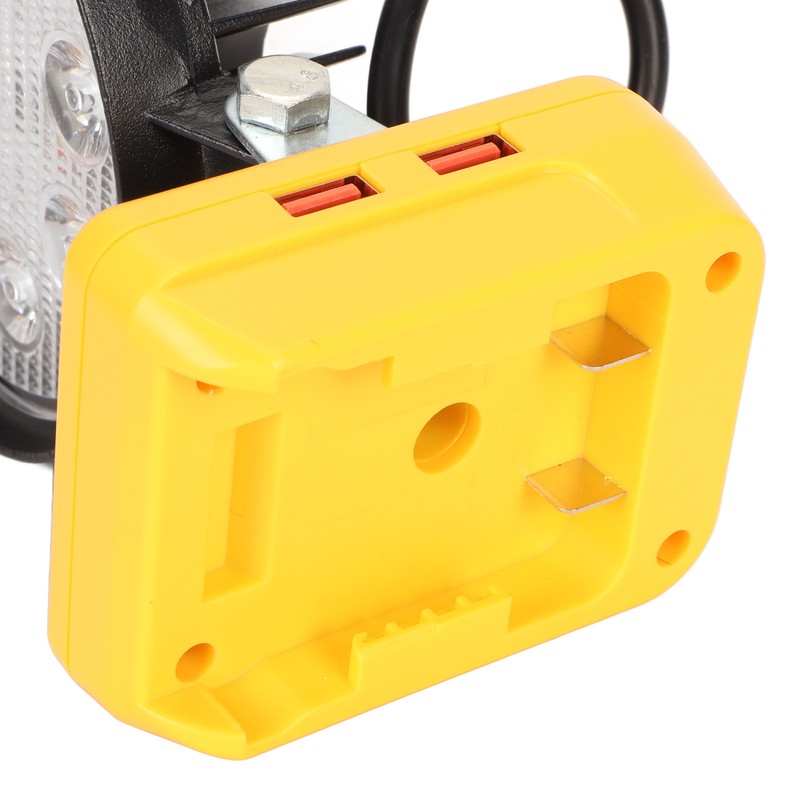 LED Work Light 27W Round Dual Level Adjustable Aluminum Housing