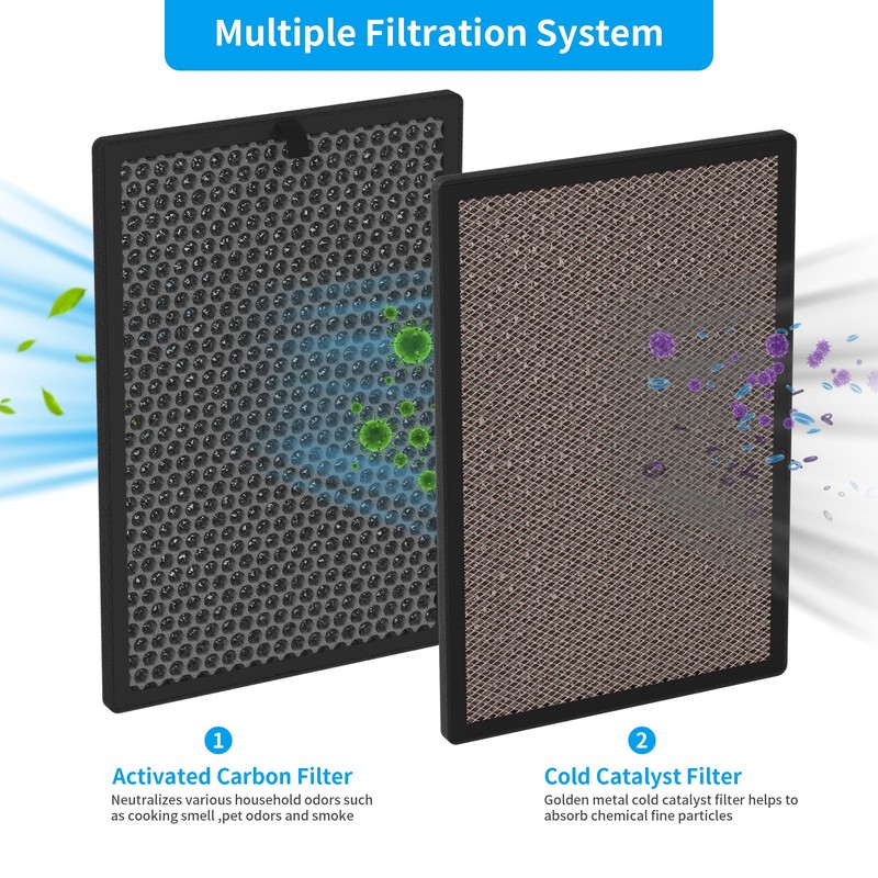 2 Packs Carbon Filters Compatible with Okaysou Airmax 8L Air