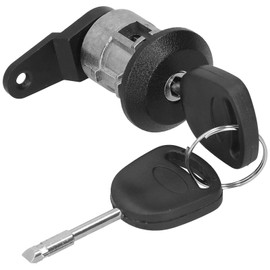 Kit de Cilindro de Cerradura de Puerta Delantera con Llaves, Juego de Llaves de Cilindro de Bloqueo Izquierdo y Derecho, Apto para KA 1996-2008, 1995-2002, Courier 1995-1999