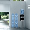 Brio Double-Column Water Bottle Stands (GREY) (8-Bottle)